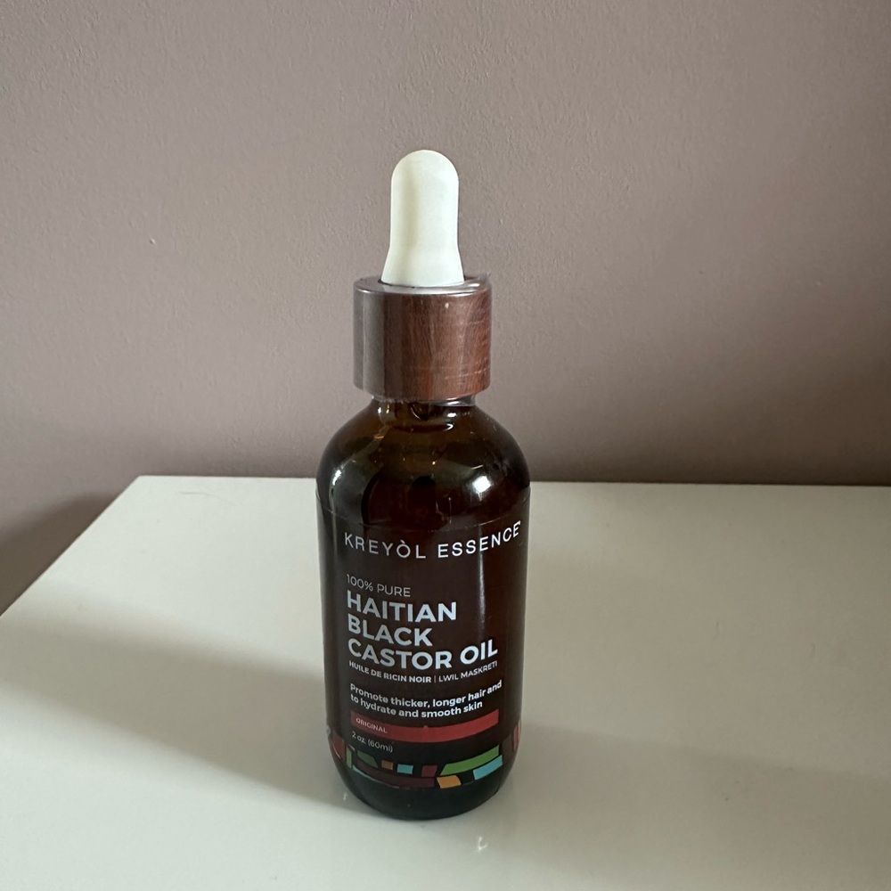 Kreyol Essence 100% pure Haitian Black castor oil